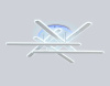 Потолочная люстра Ambrella Light Acrylica Original FA8907
