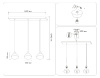 Подвесной светильник Ambrella Light Traditional TR83135
