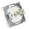 Розетка телевизионная 1-местная Stekker Катрин GLS00-7108-04 49024