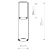 Плафон Nowodvorski Cameleon Cylinder M 8543