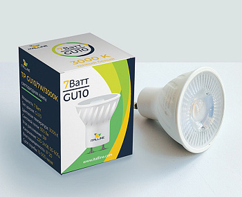 Светодиодная лампа Italline TP GU10/7W/3000K