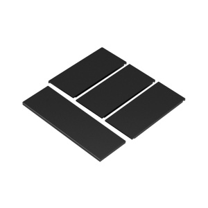 Накладка панели Arlight KNX-23-4G-SUF Black (Backlightless) 052878