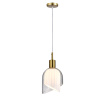 Подвесной светильник Indigo Rintocco 11074/1P Brass V000614