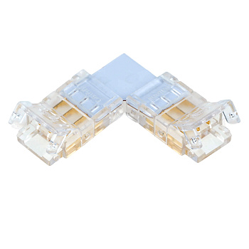 Соединитель угловой 10мм для CCT SMD ленты шириной 8 мм Feron LD172 52003