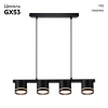 Подвесная люстра Arte Lamp Legacy A8024SP-4BK