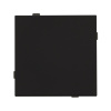 Механизм выключателя одноклавишный проходной Arlight SWT-TENDO-MKP1-SFPL-BK (230V, 10A) 054579