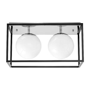 Потолочный светильник Lumina Deco Maldini LDC 8060-2 CHR+BK