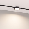 Трековый магнитный светильник Arlight MAG-MICROCOSM-RONDO-R113-12W Warm2700 (BK, 100 deg, 24V) 055471