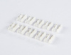 Соединитель прямой для светодиодной ленты COB 8mm 12/24V (2 конт.) GS6351 (10шт) Ambrella Light Illumination GS6351