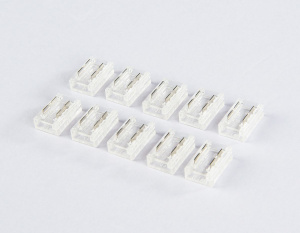 Соединитель прямой для светодиодной ленты COB 8mm 12/24V (2 конт.) GS6351 (10шт) Ambrella Light Illumination GS6351