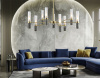 Люстра на штанге Ambrella Light High Light Ceramo Modern LH53355