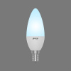 Лампа светодиодная Gauss E14 5,5W 4100К свеча матовая 1033126