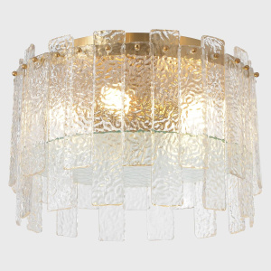Потолочный светильник Crystal Lux RICARDO PL5 BRASS
