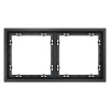 Рамка на 2 поста Voltum S70 VLS100207 (графит)