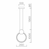 Подвесной светильник LED4U 8575 BK
