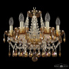 Подвесная люстра Bohemia Ivele Crystal 5413/6/141 G Amber/M-1H K777