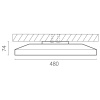 Настенно-потолочный светильник Lightstar Arco Eco 225750