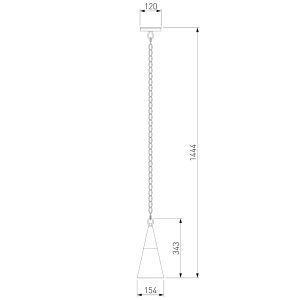 Уличный подвесной светильник Elektrostandard Vesto 4690389204449 35171/H a066199