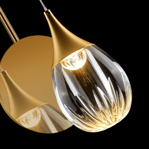 Бра Delight Collection Stilla MB24001004-1A gold/clear