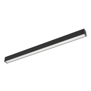 Трековый магнитный светильник Arlight MAG-FLAT-25-L400-12W Day4000 (BK, 100 deg, 24V, DALI) 036714