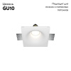 Встраиваемый светильник Maytoni Gyps Modern DL001-1-01-W-1