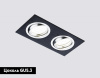 Встраиваемый светильник Ambrella Light Standard Spot A601/2 BK