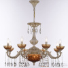 Подвесная люстра Bohemia Ivele Crystal AL78101P/8/250 A WMG P Amber/M-1F