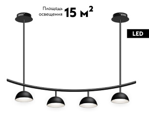 Потолочная люстра Kink Light Стиви 07652-4,19