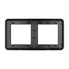 Рамка двухместная Arlight FRM-VERSA-PL-2-BK 043778