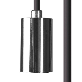 Патрон с кабелем Nowodvorski Cameleon Cable E27 Black/Chrome 8651