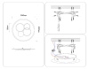 Потолочная люстра Ambrella Light Comfort LineTech FL4802