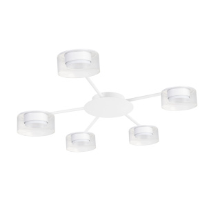 Потолочная люстра Arte Lamp Alius A8042PL-5WH