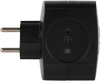 Разветвитель электрический ЭРА SP-4-3USBAC-B на 4 розетки + 3 USB A+C со шторками 10А черный Б0069084