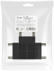 Коннектор Т-образный Эра TRM-S5-CT BK Б0059032
