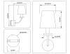Бра Ambrella Light High Light Ceramo Classic LH75359