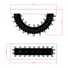 Настенный светильник Delight Collection MD-012 MD-0120B-wall chrome