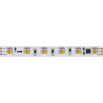 Светодиодная лента Arte Lamp Spi 24В 14,4Вт/м 2900/3100K 5м IP20 A2406010-03-3K