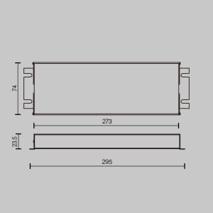 Источник напряжения Maytoni Triac 300Вт DC24В IP67 734005