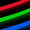 Светодиодная герметичная лента Arlight MOONLIGHT-TOP-G280-D40mm 24V RGB 360deg (14.4 W/m, IP65, 5m, wire x1) 048826