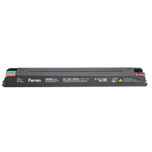 Трансформатор для светодиодной ленты с диммированием Feron LB006 200W 24V IP20 52131