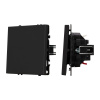 Механизм выключателя одноклавишный проходной Arlight SWT-NOBE-MKP1-SFPL-BK (230V, 10A) 054246