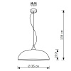 Подвесной светильник LightHall Raylin LH032068
