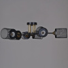 Потолочная люстра Reluce 38460-0.3-06 BK+COPPER