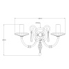 Бра Elstead Lighting AG2-AGED-BRASS