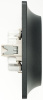 Розетка 2-ая с/з, 16А (в сборе) Systeme Electric Glossa Антрацит GSL000724