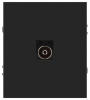 Розетка Эра Arktik 16-3101-05 TV одиночная антрацит Б0070468