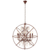 Подвесная люстра LOFT IT Foucaults orb crystal Loft1897/8
