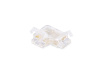 Соединитель угловой Ambrella Light Illumination COB RGB 12/24V для лент 10mm (4 конт.) (10шт. в комплекте) GS6891