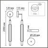 Подвесной светильник Lumion Ledio Trendy 6556/15WCL