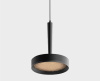Подвесной светильник (без основания) Italline IT02-025 black 3000K